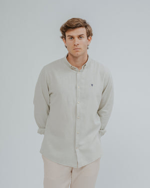 CAMISA LINO VERDE