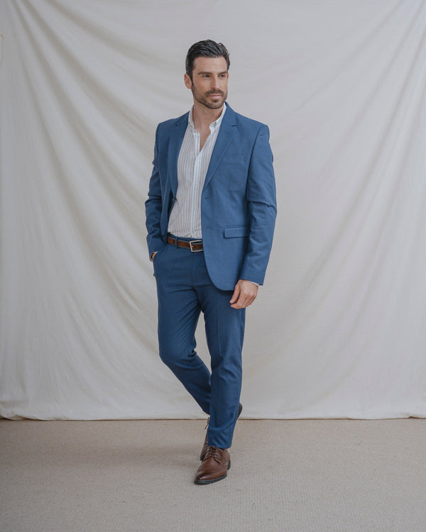 CAMISA LINO RAYA VERDE