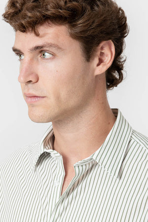 CAMISA OXFORD PUNTO RAYAS