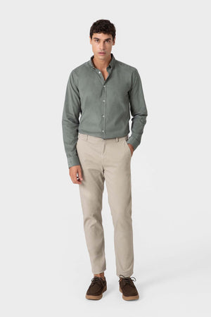 CAMISA MICROPANA VERDE