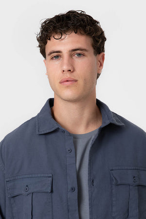 SOBRECAMISA AZUL