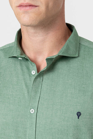 CAMISA OXFORD VERDE
