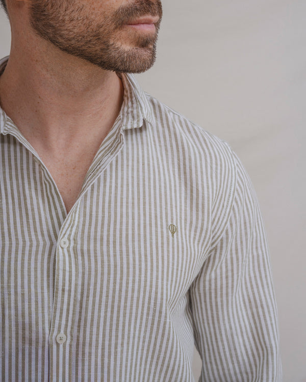 CAMISA LINO RAYA