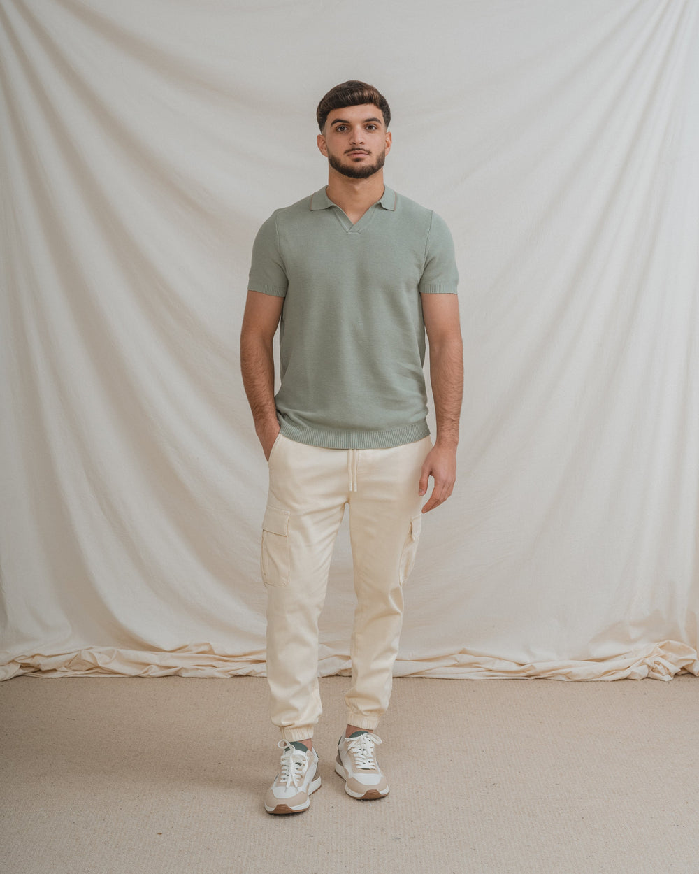 POLO ESTRUCTURA VERDE