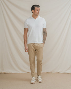POLO ESTRUCTURA BLANCO