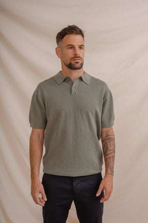 POLO PIQUÉ VERDE