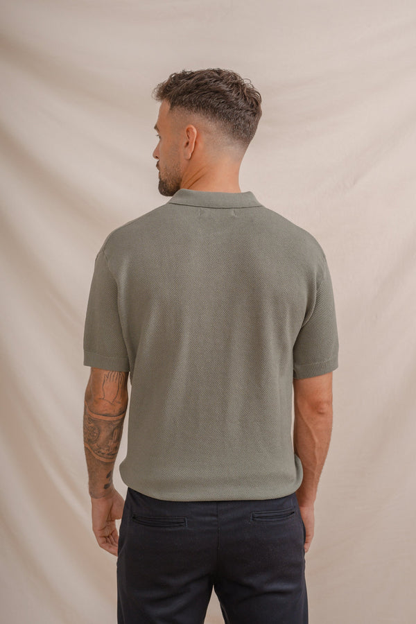 POLO PIQUÉ VERDE