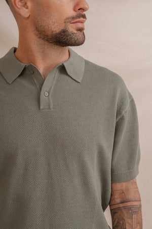 POLO PIQUÉ VERDE