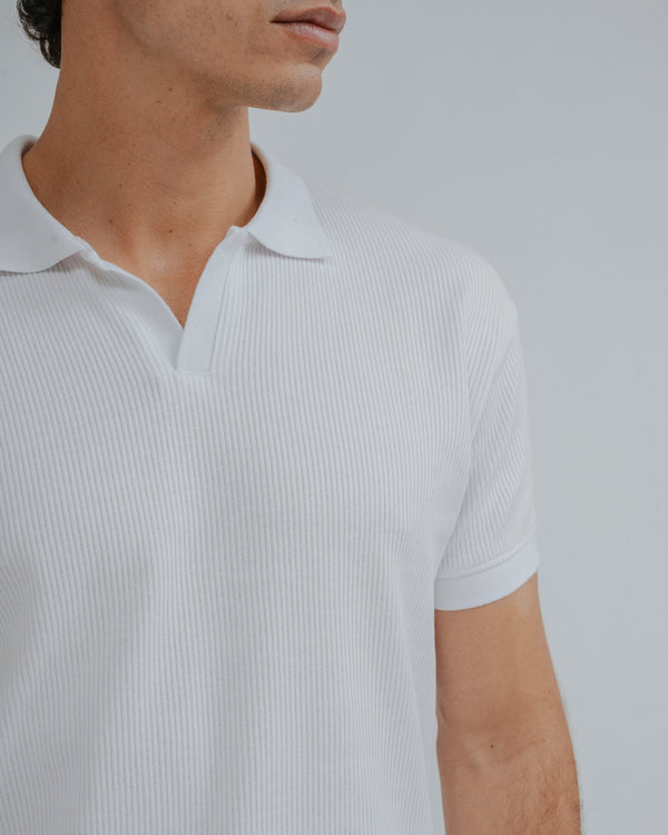 POLO CANALÉ BLANCO