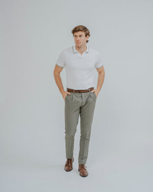 POLO TRICOT RAYA CUADRILLÉ