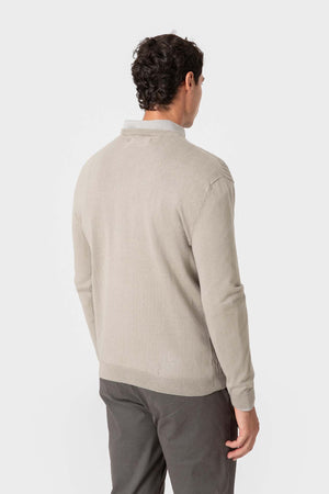 JERSEY NUDOS BEIGE
