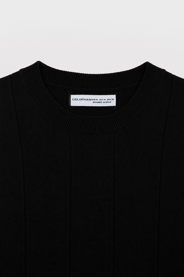 JERSEY CUELLO CAJA NEGRO