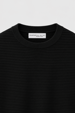 JERSEY BÁSICO OTTOMAN NEGRO