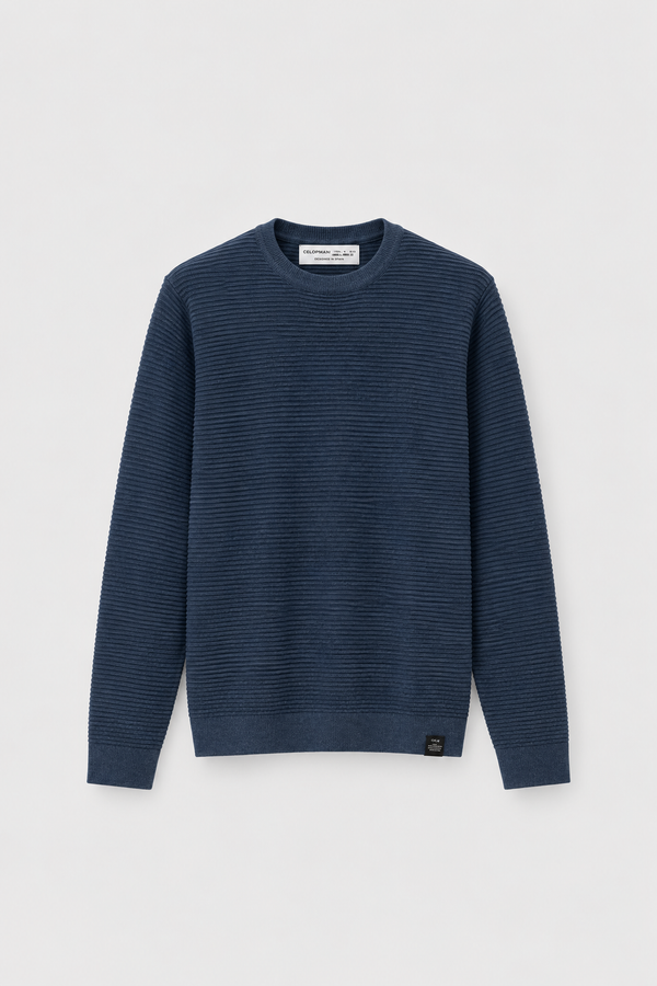 JERSEY BÁSICO OTTOMAN AZUL