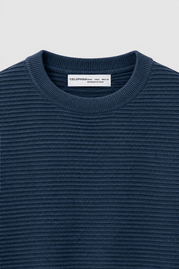 JERSEY BÁSICO OTTOMAN AZUL