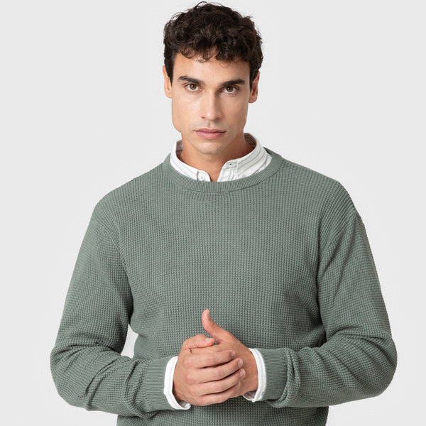 JERSEY CUADRILLÉ VERDE