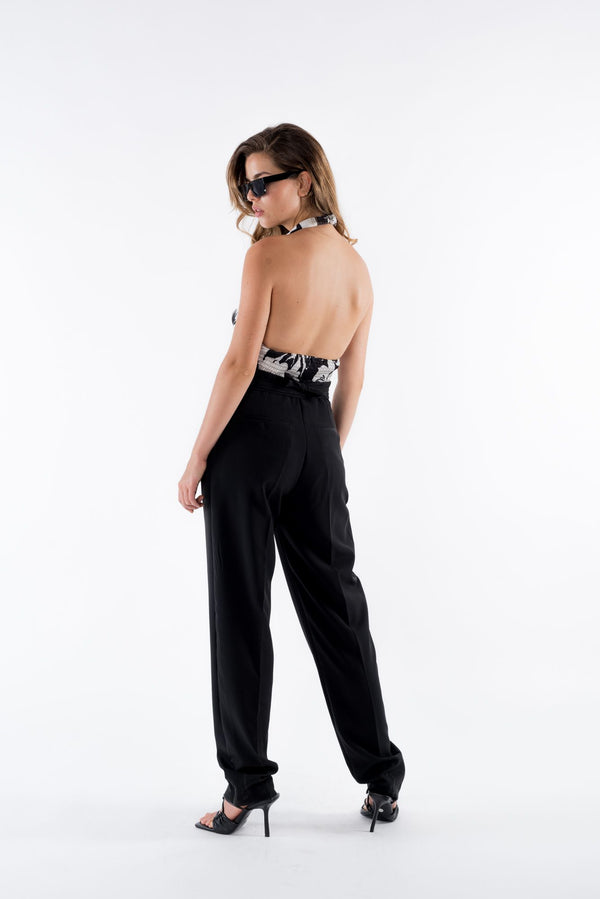 Floral Print Crop Top