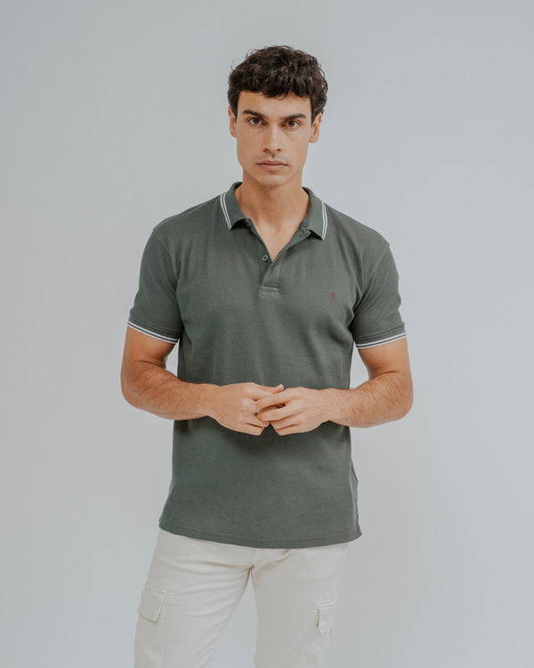 POLO ESTRUCTURA VERDE