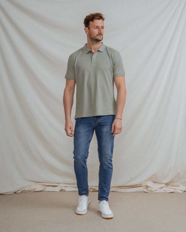POLO ESTRUCTURA VERDE