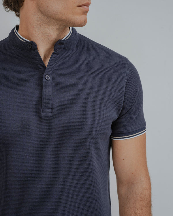 POLO ESTRUCTURA DOBLE CUELLO MAO