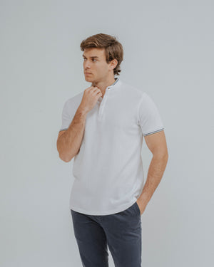 POLO ESTRUCTURA DOBLE CUELLO MAO