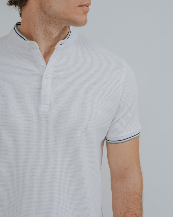 POLO ESTRUCTURA DOBLE CUELLO MAO
