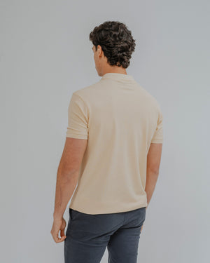 POLO BÁSICO REGULAR FIT AMARILLO