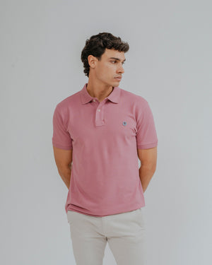 POLO BÁSICO COMFORT ROSA