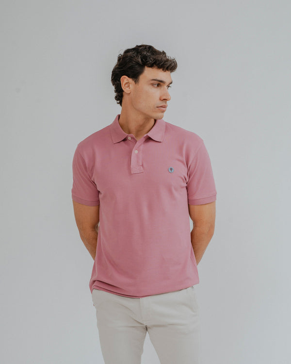 POLO BÁSICO COMFORT ROSA