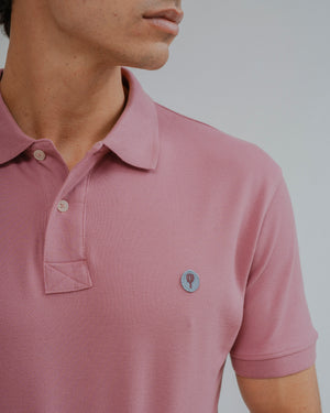 POLO BÁSICO COMFORT ROSA