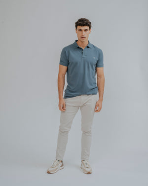POLO BÁSICO COMFORT VERDE