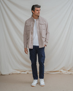 CAMISETA MANGA LARGA CUADRILLÉ BLANCA