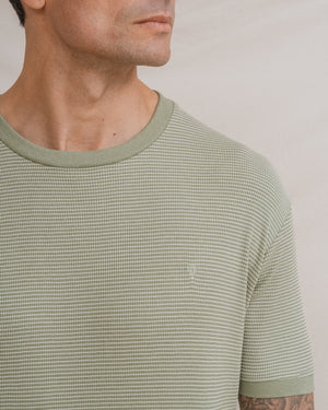 CAMISETA CUADRILLÉ VERDE