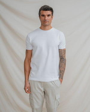 CAMISETA ESTRUCTURA BLANCA