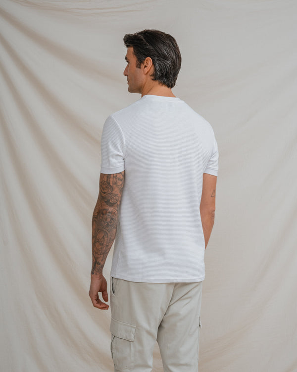 CAMISETA ESTRUCTURA BLANCA