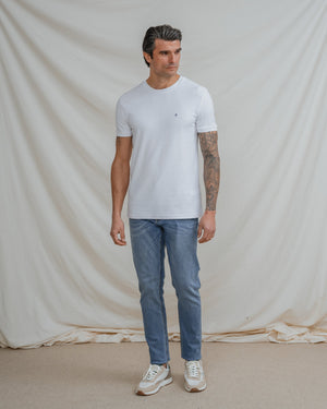 CAMISETA TEXTURA BLANCA