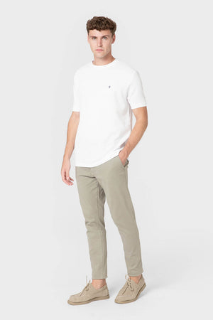 CAMISETA CUADRILLÉ BLANCA