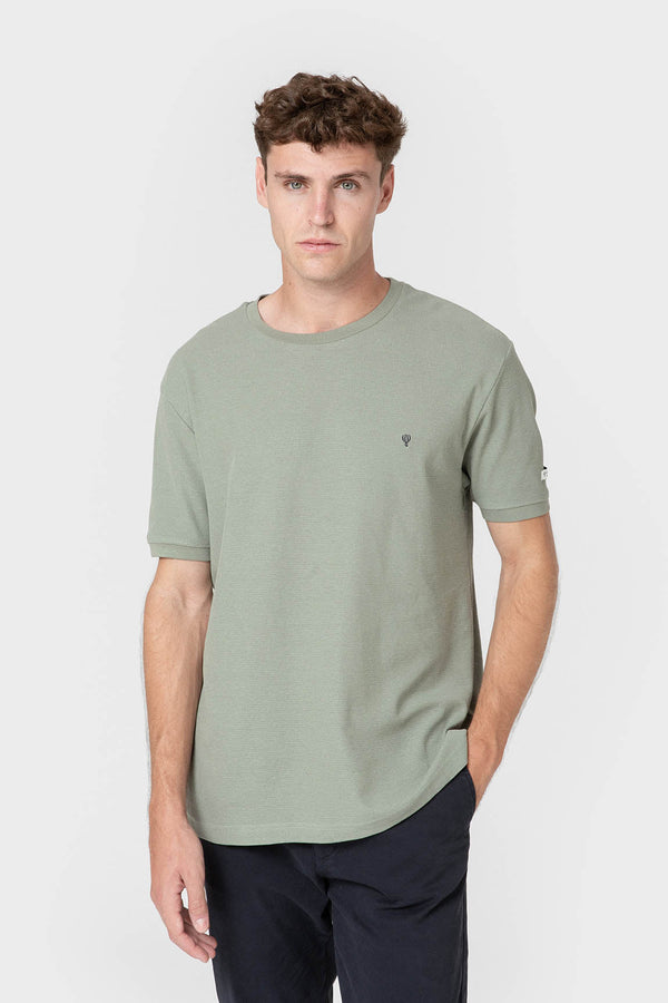 CAMISETA CUADRILLÉ VERDE