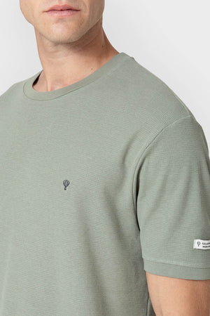 CAMISETA CUADRILLÉ VERDE