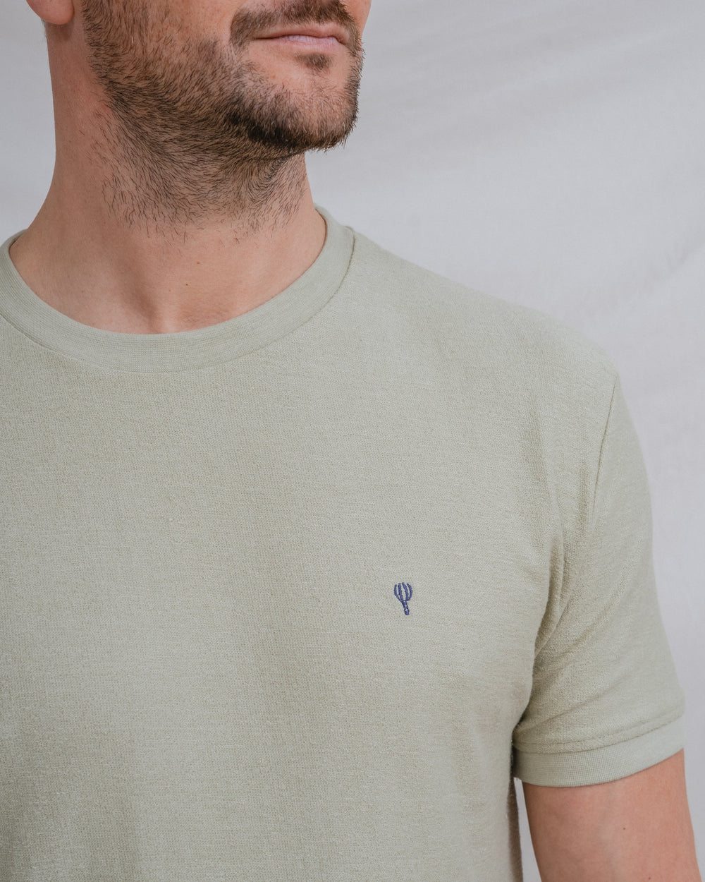 CAMISETA TEXTURA VERDE