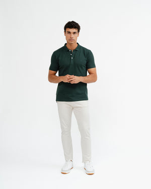 POLO ESTAMPADO VERDE