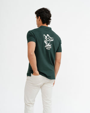 POLO ESTAMPADO VERDE