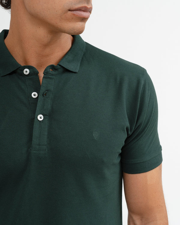 POLO ESTAMPADO VERDE