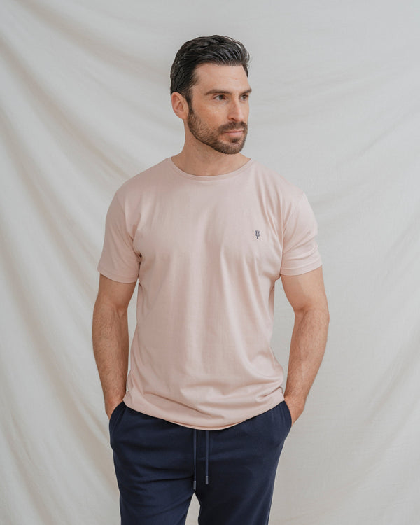 CAMISETA BÁSICA ROSA