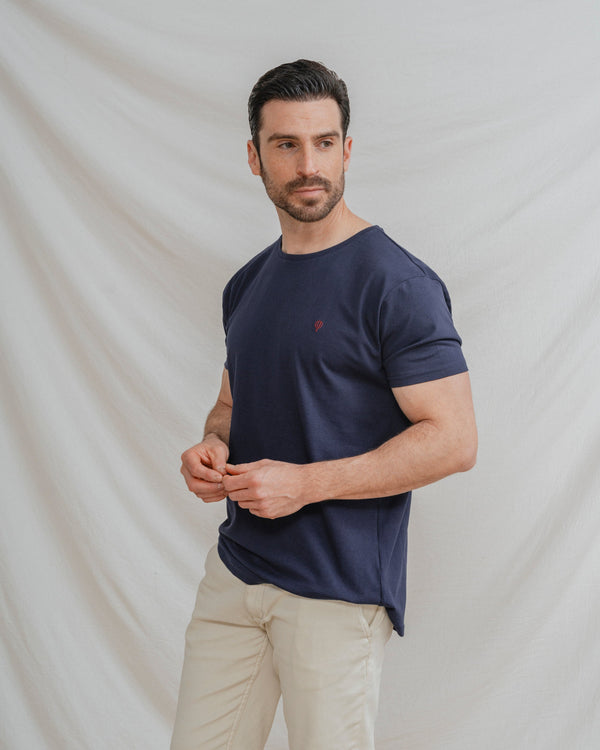 CAMISETA BÁSICA AZUL