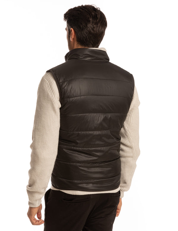 CHALECO ACOLCHADO NEGRO