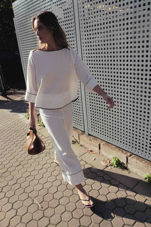 PANTALÓN CULOTTE VIVOS CONTRASTE