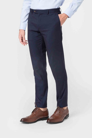 PANTALÓN TRAJE AZUL OJO DE PERDIZ