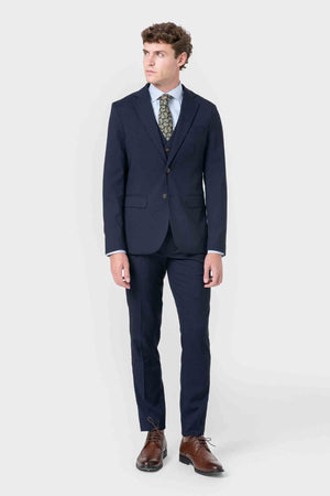 PANTALÓN TRAJE AZUL OJO DE PERDIZ