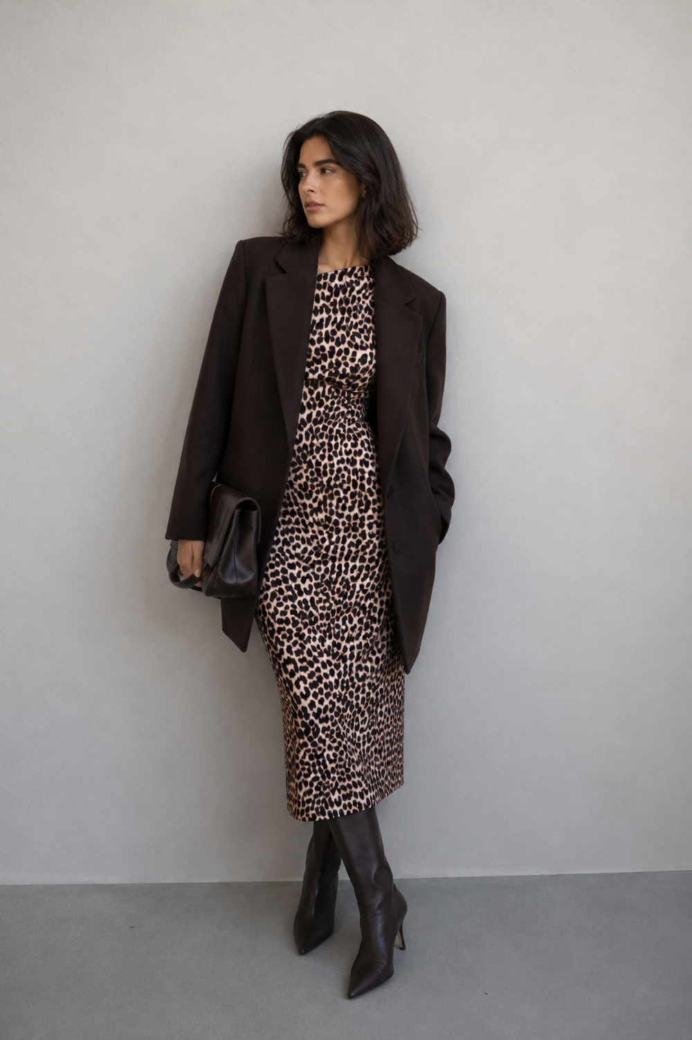 VESTIDO ESTAMPADO ANIMAL PRINT